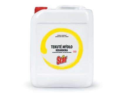 star tekute mydlo rebarbora 5l