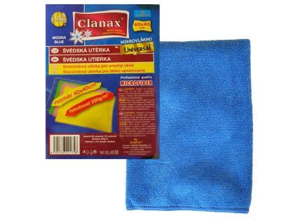 CLANAX svedska uterka universal 40x40cm modrá