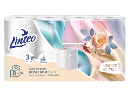 Linteo rosehip 8ks toaletní papír