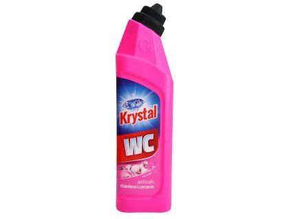 krystal wc kysely na nerez a keramiku ruzovy750ml